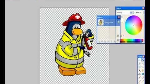 Cpspongebob Tutorils - How to Make a Twitter or Youtube Icon with Paint.net