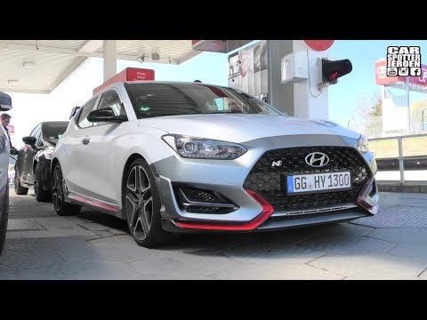 2019 HYUNDAI I30N & VELOSTER-N with DCT AUTOMATIC TRANSMISSION TESTING ON THE NURBURGRING
