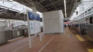 JR鹿児島中央駅　日本最南端　九州新幹線ホーム　みずほ新大阪行き　発車メロディ　乗降終了合図ありです