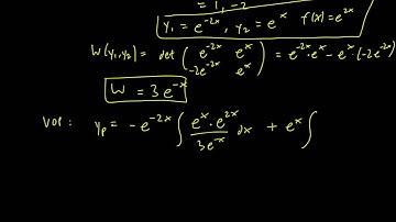 3.5 Variation of parameters example