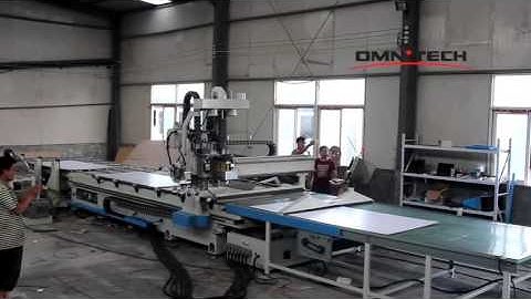 ATC + boring machine with auto loading and unloading 2