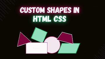 How to create shapes with css|How to make shapes using css|TheCodeLiving #html #css #coding #design