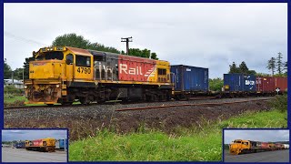 Revisiting the KiwiRail services in Whangarei ~ 29/11 to 01/12/2022 (HD)