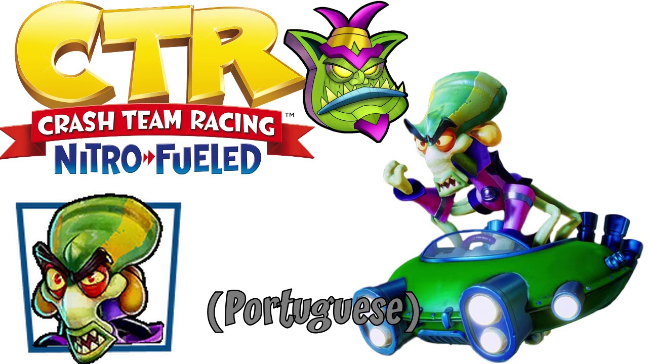 Crash Team Racing Nitro Fueled Nitrous Oxide Portuguese Voice Clips - YouTube