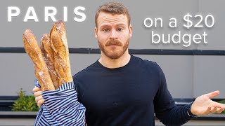 What can you cook for $20 in Paris, France?