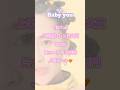 有華「Baby you」TikTok上半期トレンド大賞2023ミュージック部門ノミネート！　#有華 #有華babyyou