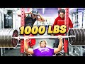 EXTREME YOUTUBER BENCH PRESS CHALLENGE  w Agent 00 and Jon