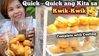 Kwek-Kwek PangNegosyo Recipe   Sauce at Suka na Balik-balikan Complete with Costing