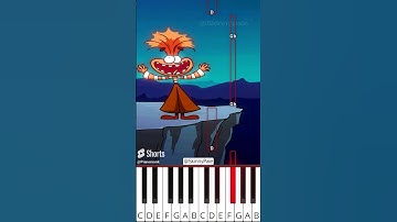 Laugh (SkinnyPale) Inside Out Animation - Octave Piano Tutorial