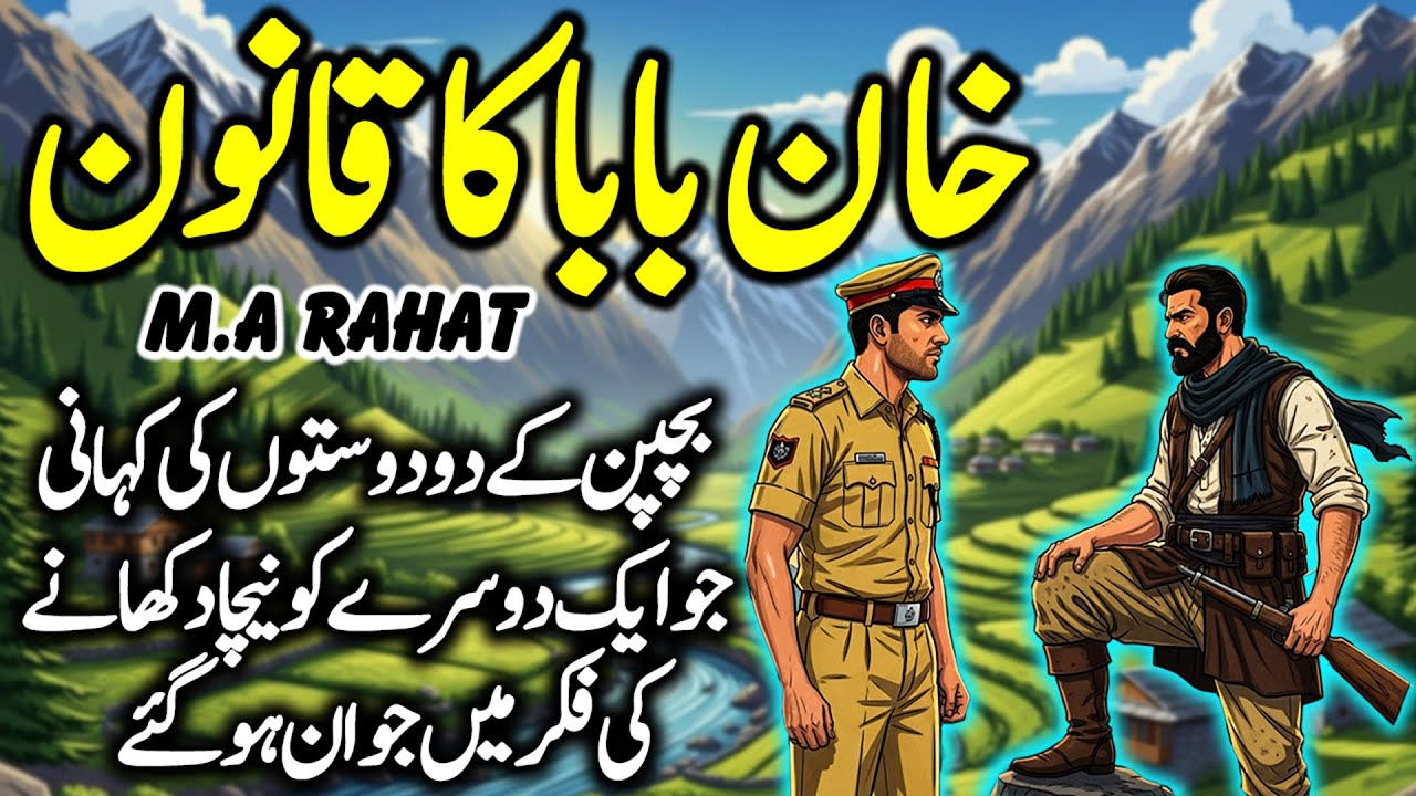 Khan Baba Ka Qanoon | M.A Rahat | Complete Urdu Story