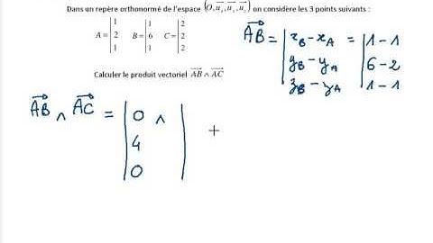 Calcul des composantes d