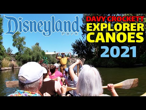 Video: Davy Crockett Canoes ntawm Disneyland: Yam Yuav Tsum Paub