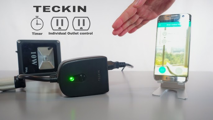 Teckin SS36 Outdoor WiFi Smart Plug with 2 Sockets