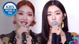 Interview with IRENE \& SEULGI(Red Velvet) and Chungha [Music Bank \/ ENG \/ 2020.07.10]