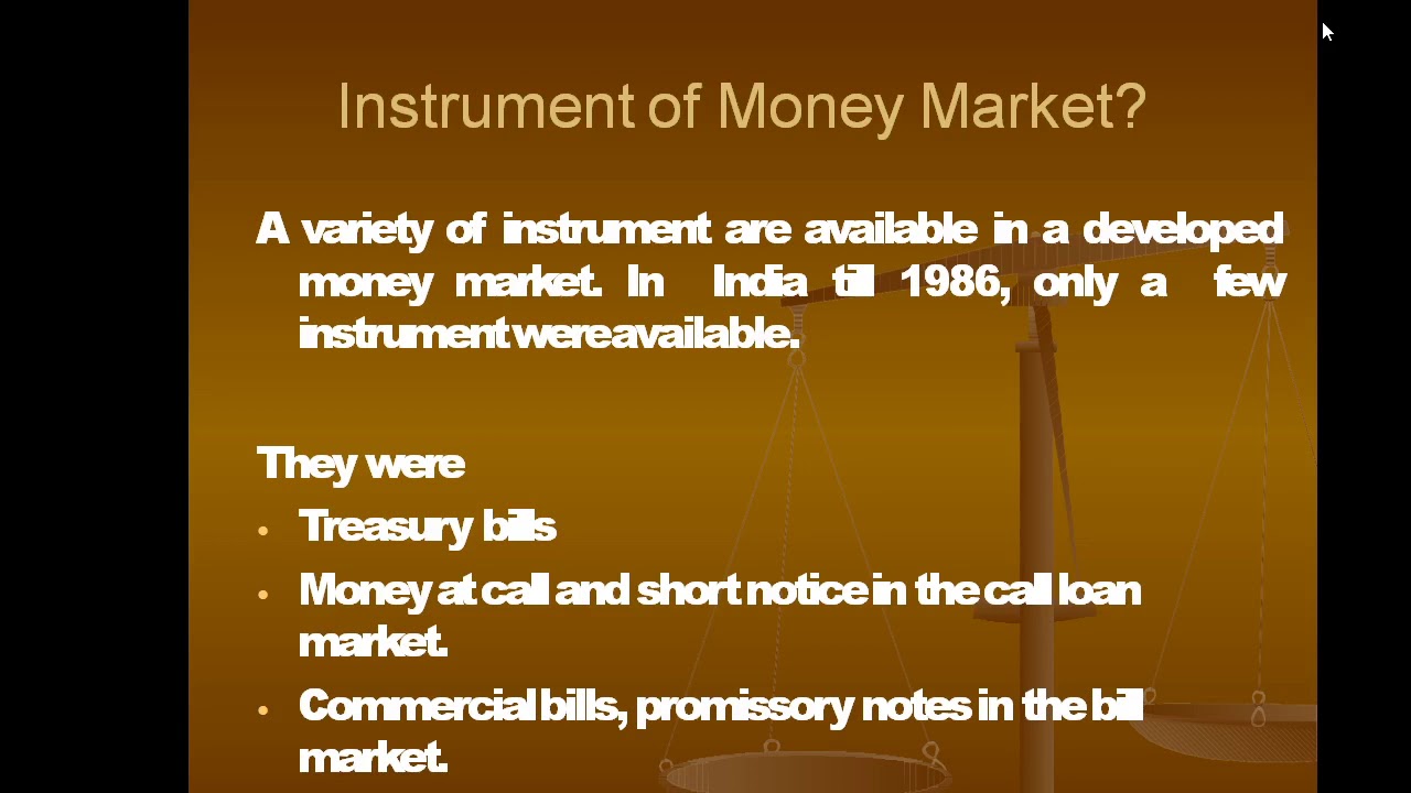 Money market instrument s YouTube Money market instrument s YouTube