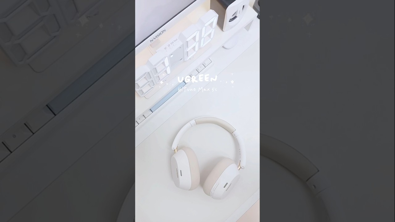 Ugreen Hitune Max5c Anc Wireless Bluetooth 5.4 Headphones.
