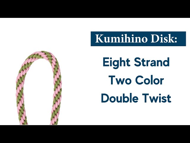 How To Make a 24 Warp Kumihimo Round Braid — Beadaholique