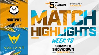 @ChengduHunters vs @LAValiant  | Summer Showdown Qualifiers Highlights | Week 18 Day 2