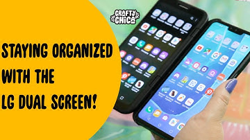 Multitasking with the LG Dual Screen!
