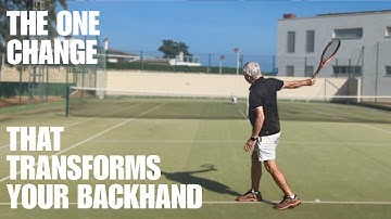 Biomechanics of the Backhand: How Early Racket Face Closure Creates Topspin & Control