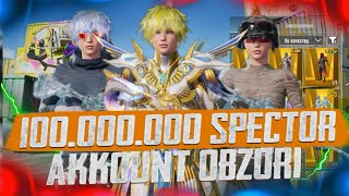 100.000.000$ SPECTOR AKKAUNT OBZORI