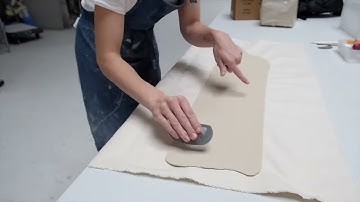 Handmade Porcelain Slab Built Mug