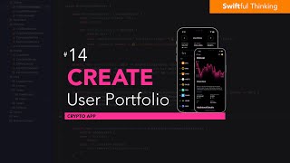 Create a view to manager current user's portfolio | SwiftUI Crypto App #14 screenshot 3