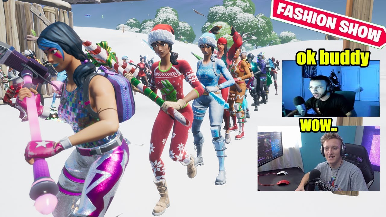 Fortnite Fashion Show! Skin Competition! Best Drip And Emotes wins