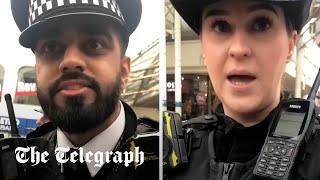 Met Police officers threaten to arrest Christian preacher over hate crime allegations