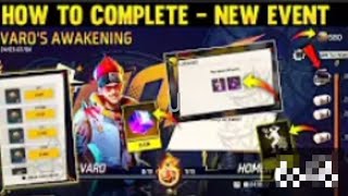 How to Complete New Event Mission _ Alvaro Awakening Event Mission _ Free Fire New Event _ ff event