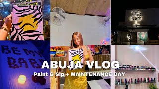 LIFE IN ABUJA #5- Cute Proposal | Paint \& Sip | Maintenance Day | Attending a birthday party
