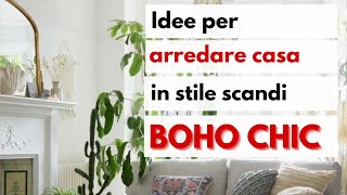 Arredare casa in stile boho chic
