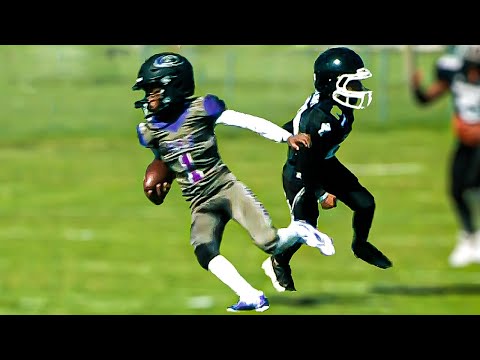 WHOA!! This Kid Got JUKES🔥🔥 Lucas Jefferson 10U Youth Football Highlights