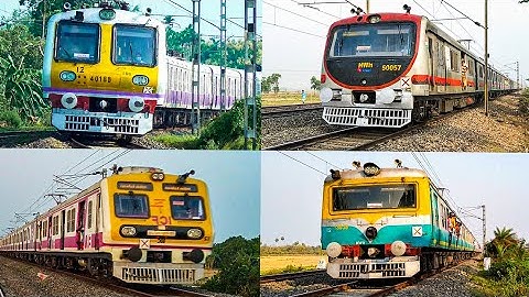 Most Unique Advance & Upgraded Electric Multiple Unit Trains of Eastern Railways | MEDHA+BEML & More