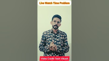 YouTube Live Stream Watchtime Count For Monetization #shorts #trending #viral #tech