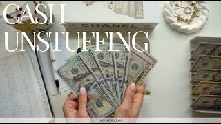 CASH UNSTUFFING more than 5 000 going back to bank collab