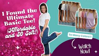 I Found the Ultimate Basic Tee! Affordable and SO Soft! screenshot 5