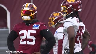 Washington Commanders OTA’s Day 1 Film + Interviews 