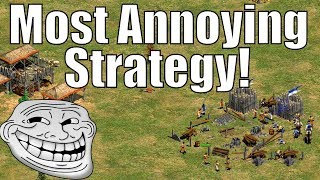 AoE2  The Most Annoying Strategy!? Episode Four! Team Douching!