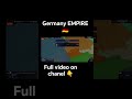 germany EMPIRE #history #viral #aoh2 #mapmaster #germany
