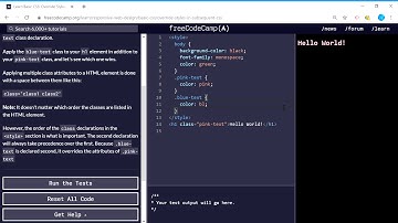 Basic CSS (28/44) | Override Styles in Subsequent CSS | freeCodeCamp