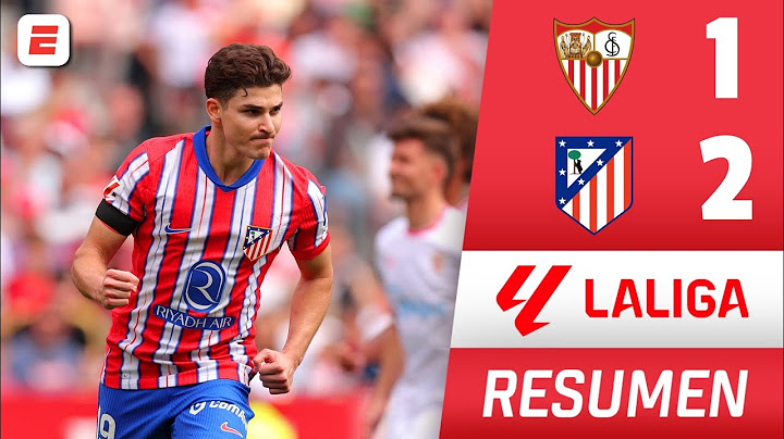 ATLÉTICO DE MADRID GANÓ 2-1 ante SEVILLA y SIGUE VIVO en la LUCHA por LA LIGA. GOL DE JULIÁN ÁLVAREZ