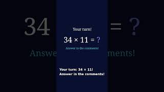 Multiply by 11 in 2 Seconds — The Split-and-Add Trick! #mathforkids #homeschoolingfun #kurboed