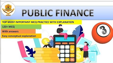 public finance MCQ practice for b.com 2nd year | part 3|