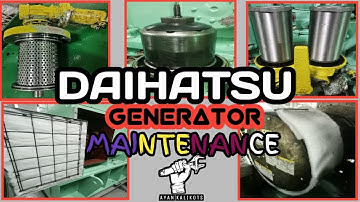 DAIHATSU GENERATOR MAINTENANCE [VLOG 026]
