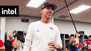 Go Inside the 49ers Locker Room Following Week 15 Win vs. Cardinals