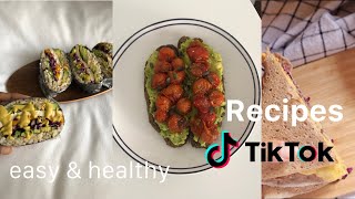 جربت 3 وصفات سهلة و صحية من تيك توك TikTok Recipes