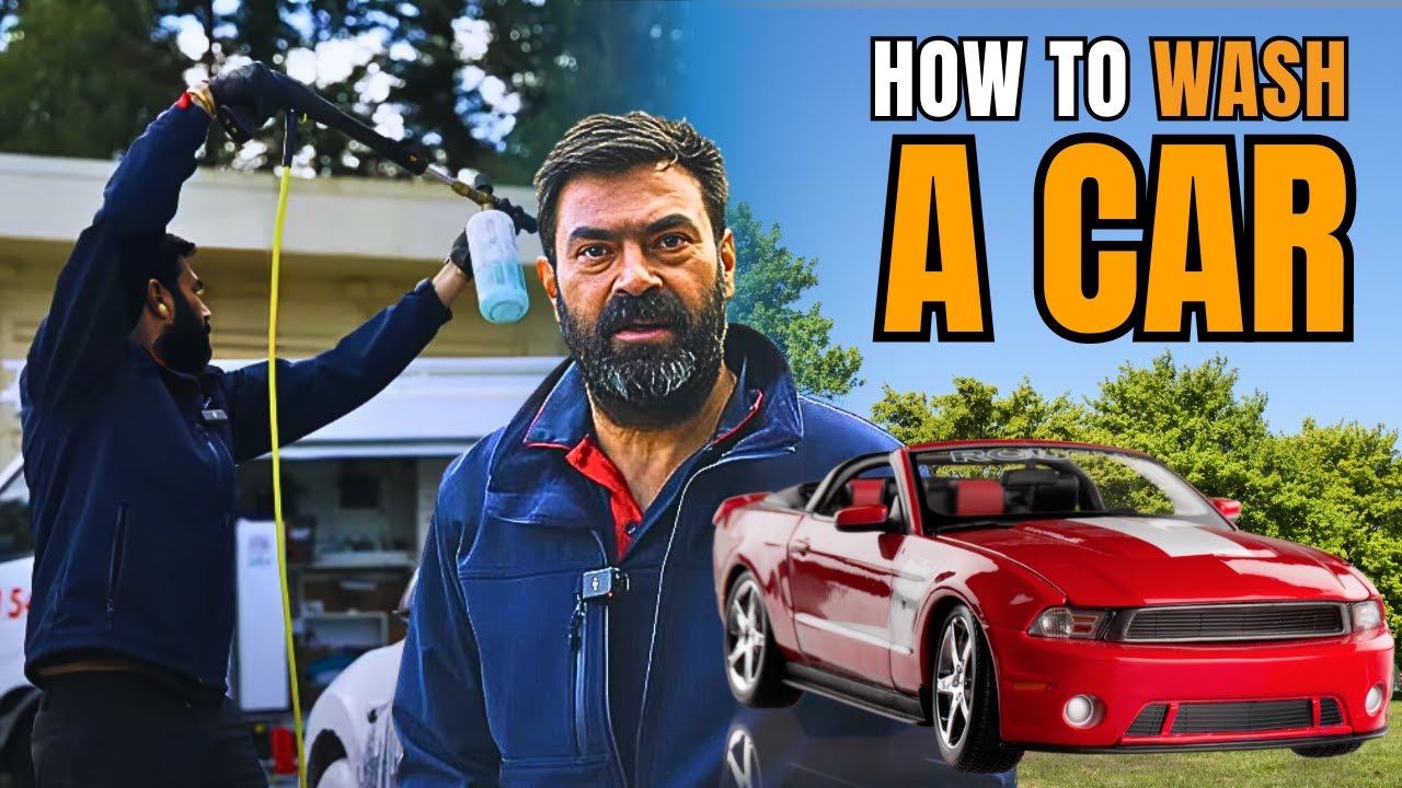 How to wash a car with Raj from Jim's Car Detailing