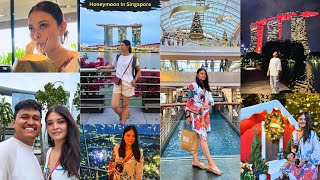 HONEYMOON IN SINGAPORE | Marina Bay Sands | DAY 1