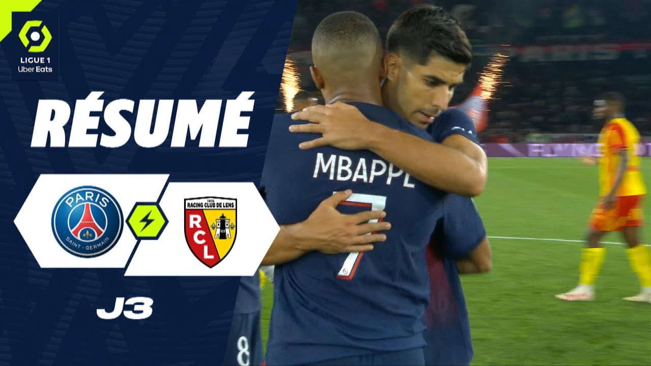 PARIS SAINT GERMAIN   RC LENS 3   1   Rsum   PSG   RCL  2023 2024